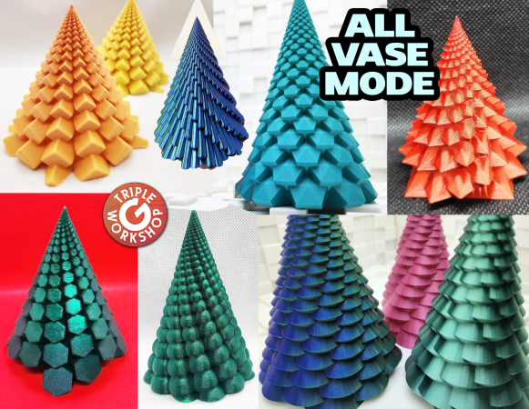 ⍋ Ultimate Vase Mode Christmas Tree Collection ⍋