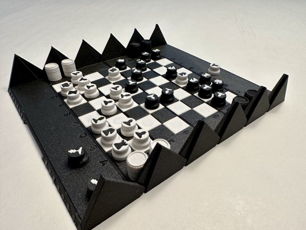 Roll-up Chess/Checker - magnetic *** UPDATED***