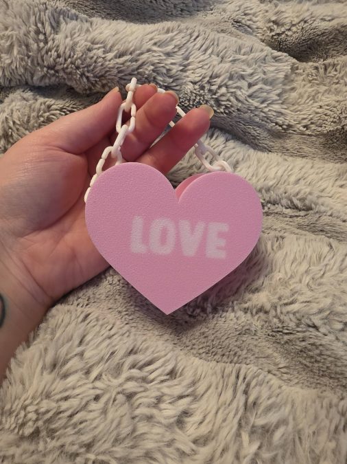 Conversation Heart Bag/Purse