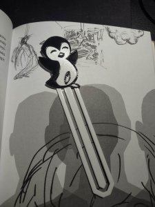 penguin bookmark