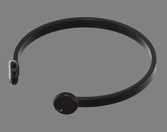 MGS3 Naked Snake / Big Boss Throat Microphone Halloween Costume Piece