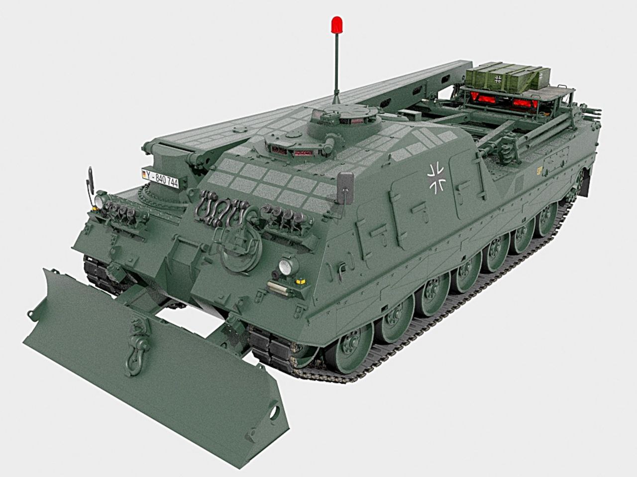Buffalo tank HighPoly