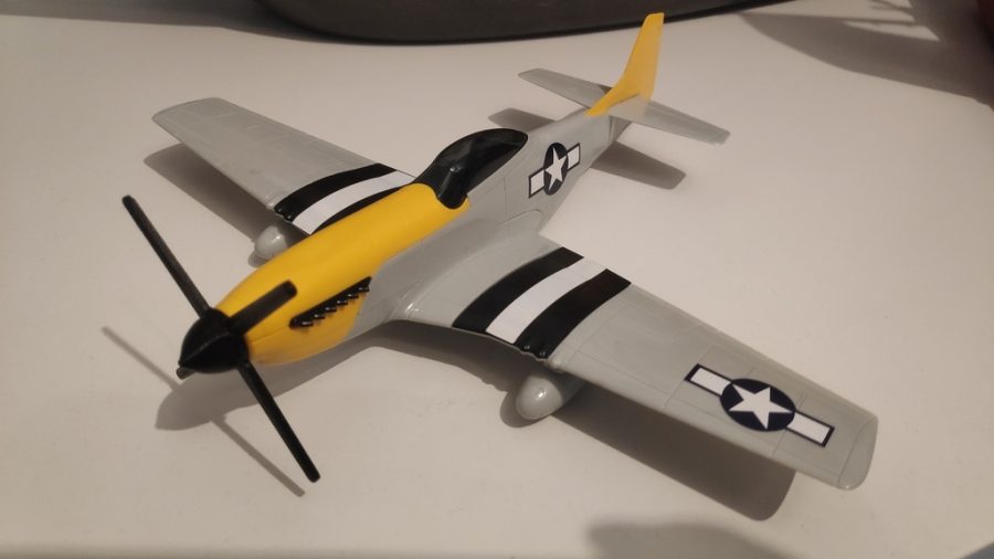 Airfix Quick Build Mustang P-51D Model Kit J6016 - Replacement Propeller and Nose Cone 