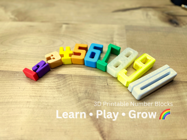 Number Blocks for Learning Math – Educational Counting & Stacking Toy for Kids