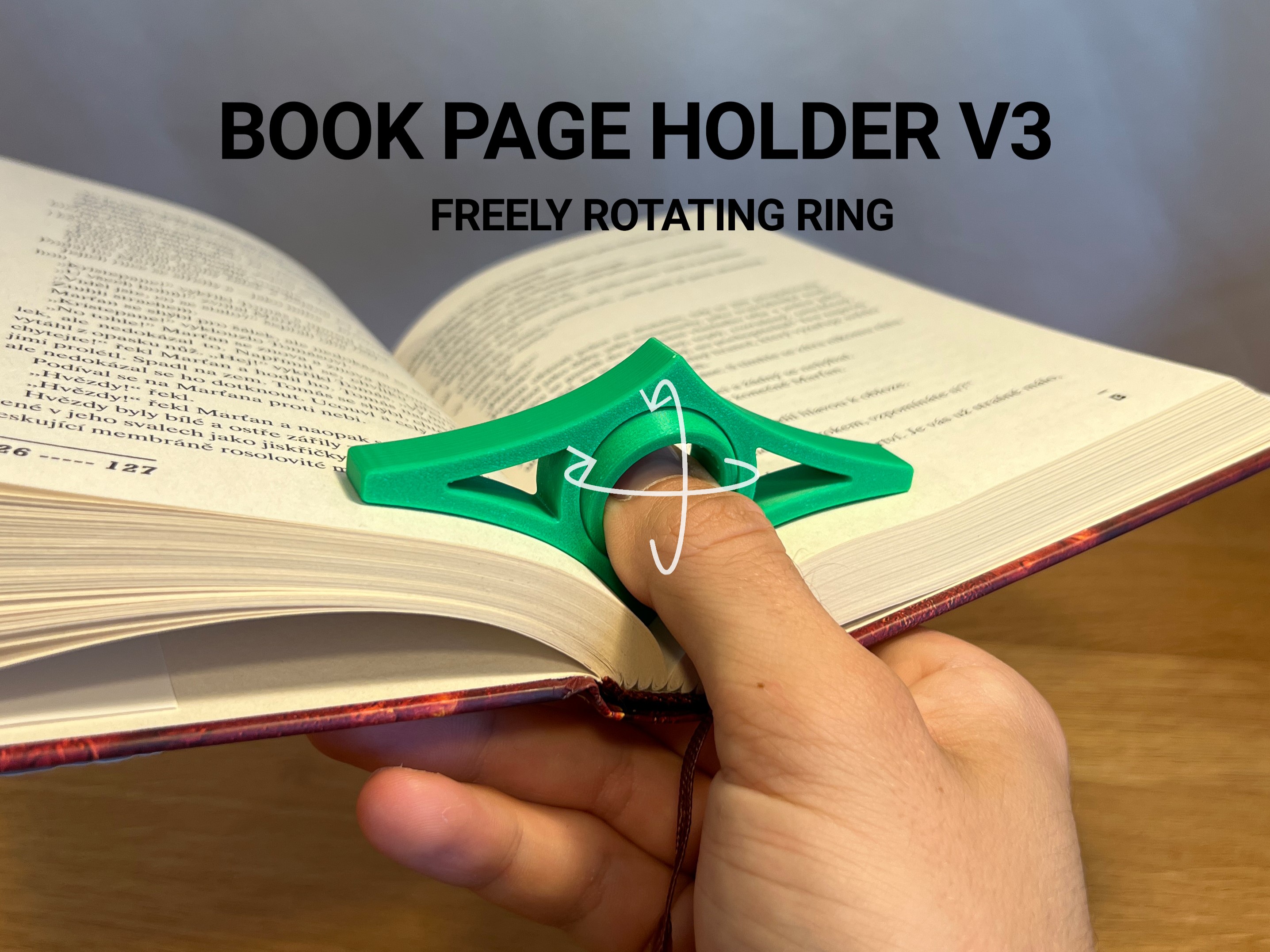 Book Page Holder V3