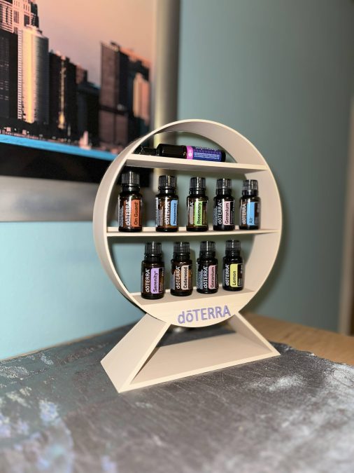 Oil bottle rack