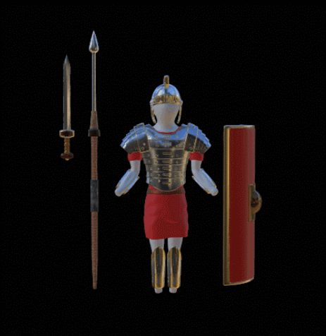 Rome armor / weapon set