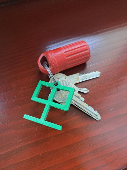 Tree keychain