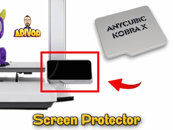 Anycubic Kobra X Screen Cover