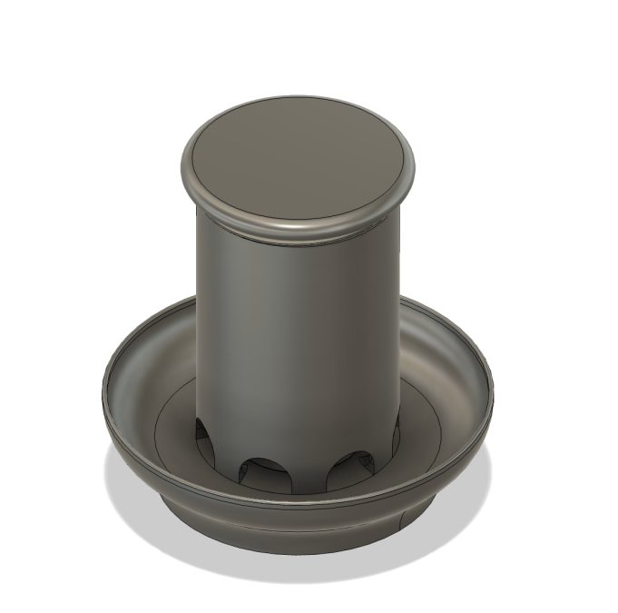 Futterturm Hühner/Wachteln - Chicken feeder