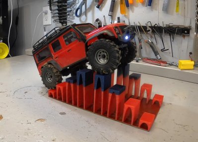 RC Crawler Obstacle #4:  Cathedral Climb