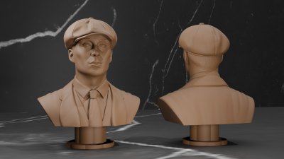 Tommy Shelby Bust - Peaky Blinders