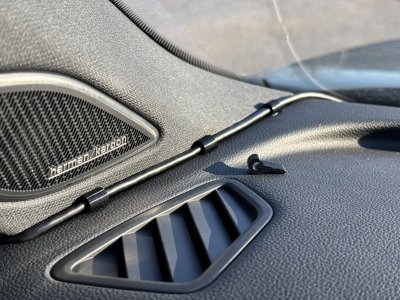 Dashboard wire trim fit clip for dash cams