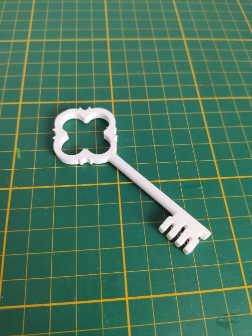 Old medieval key