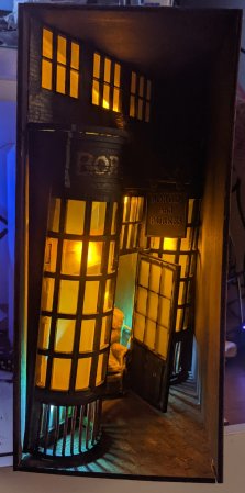 Borgin and Burke Book nook- Laser cut