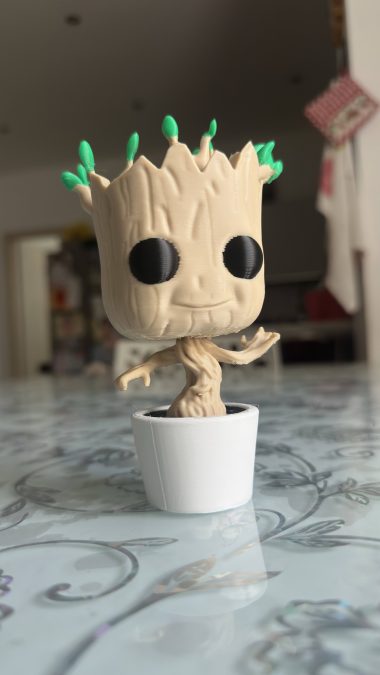 Funko pop baby groot dance vase
