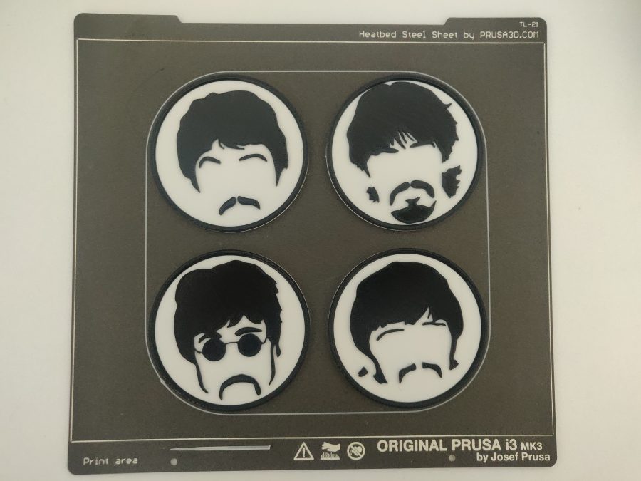 The Beatles coasters