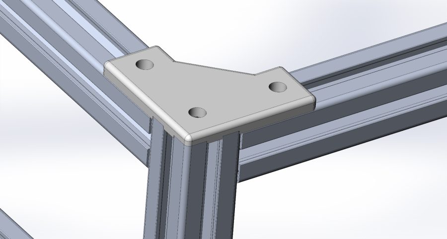 30x30 profile corner bracket