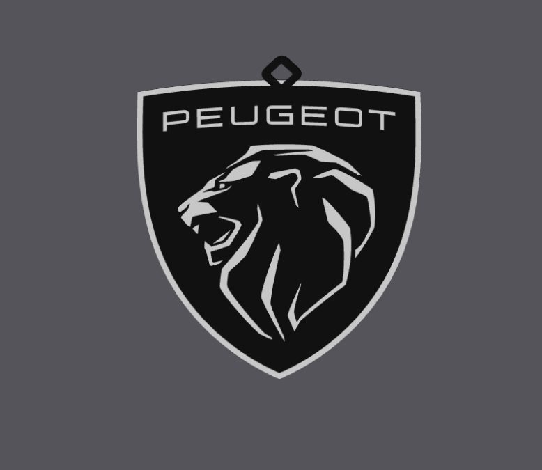 Peugeot keychain