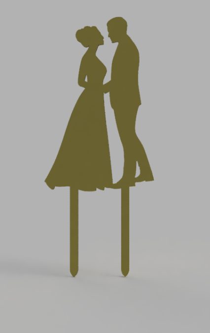 Wedding cake topper