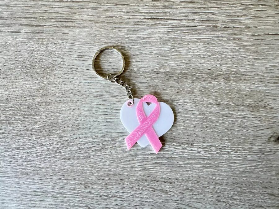 Pink October key ring 2023