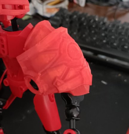 Arathi Armor Pauldrons for Bionicle/Hero Factory