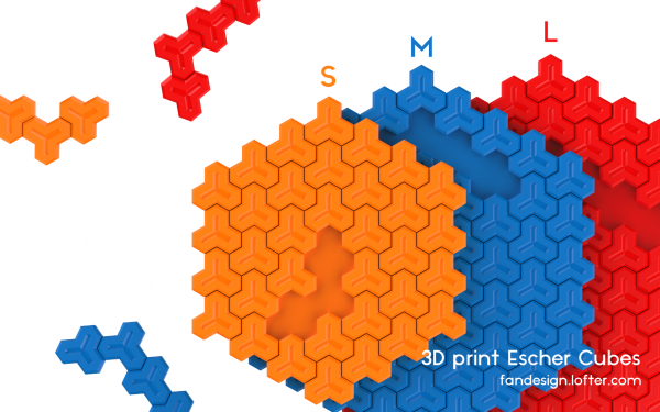 Puzzle - Escher Cubes