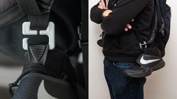 Shoe clip for basketball shoes