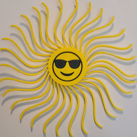 Sun Wall Art - Fully Scalable Sun Art