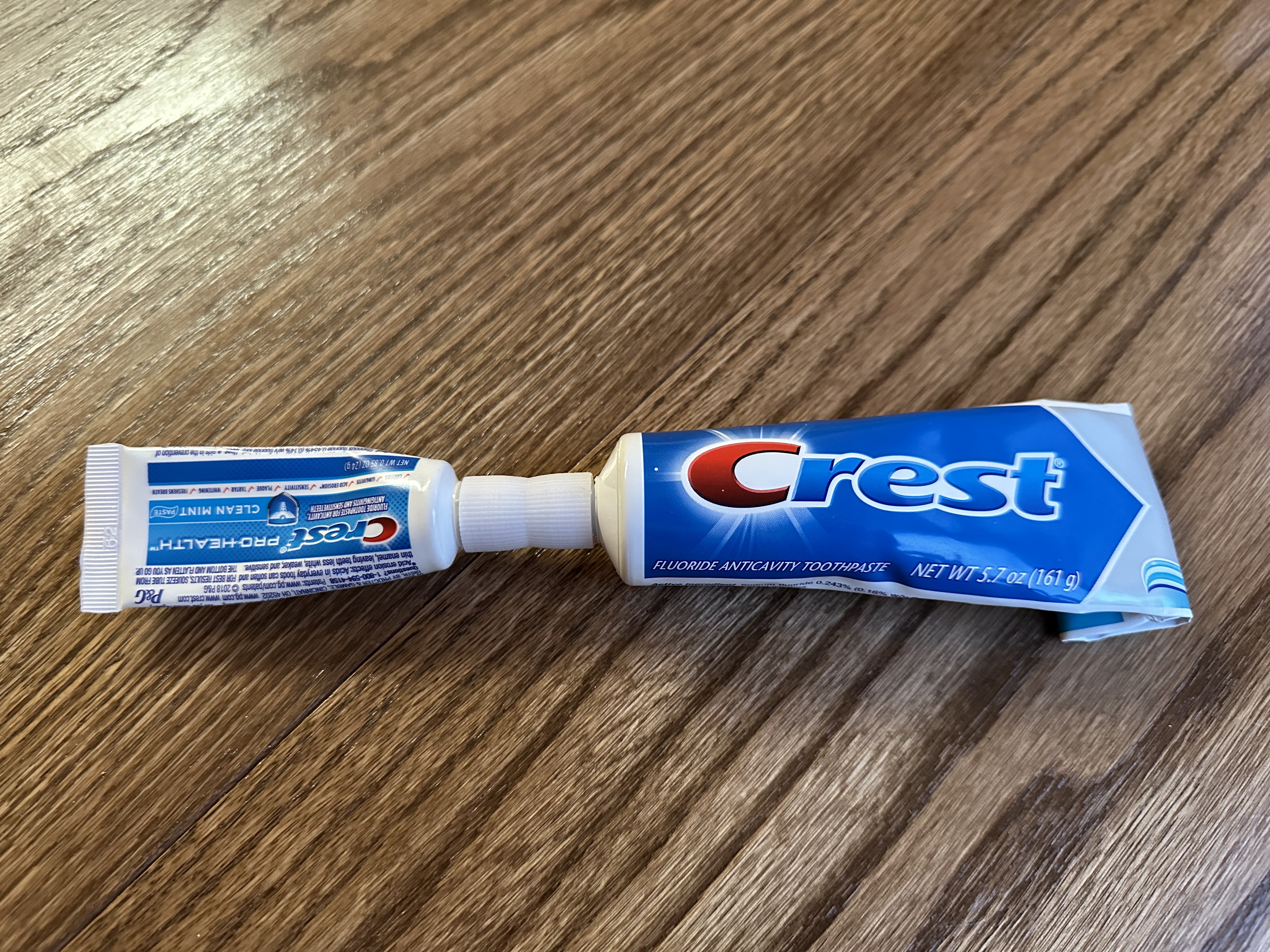 The Travel Toothpaste Transfer Tool
