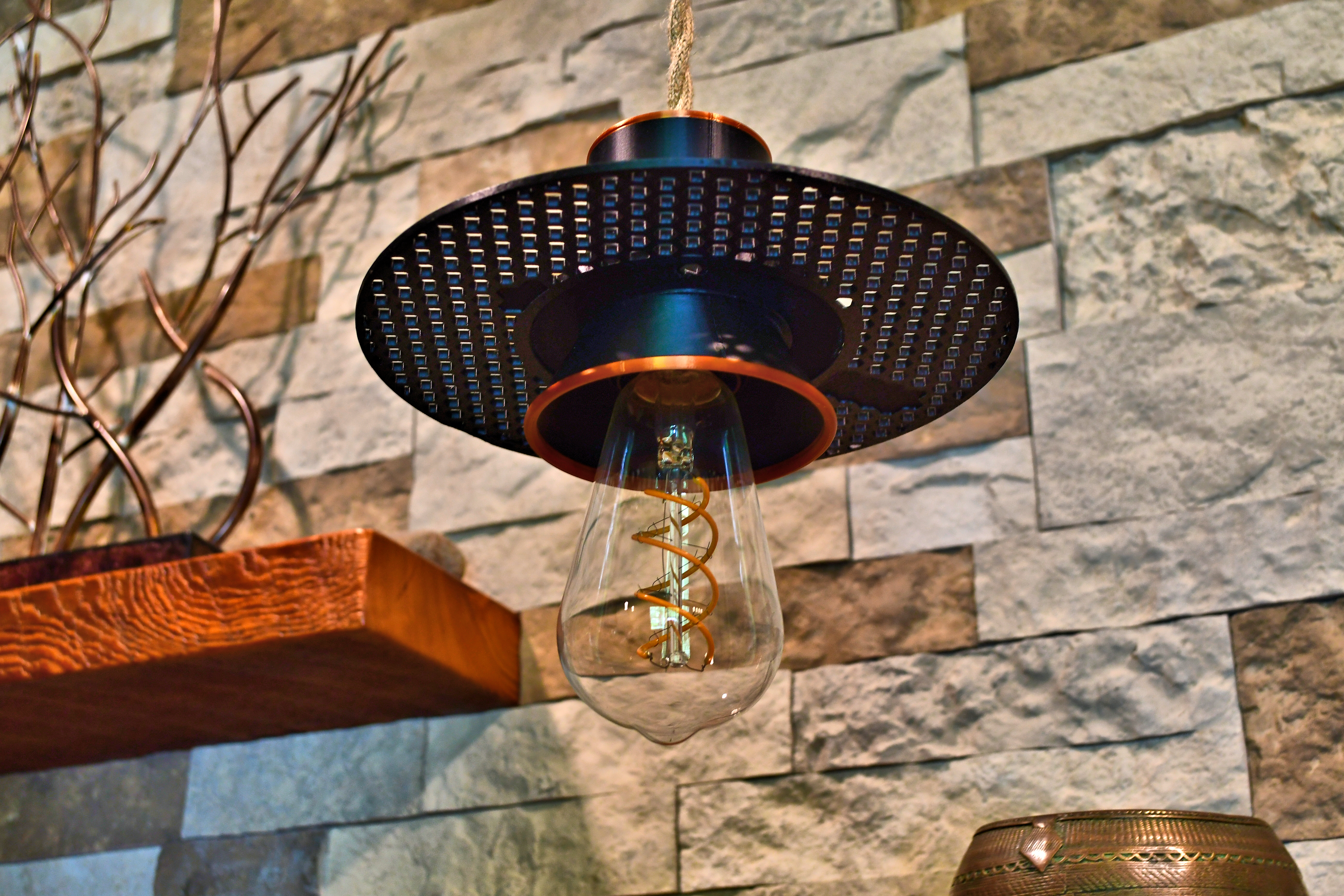 NEW Prusament Spool Hanging LED Swag Pendant Lamp