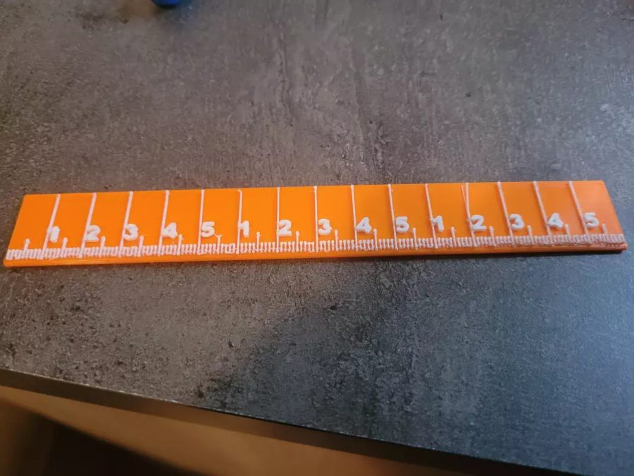 Special ruler for small kids