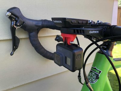 GoPro Mount for Garmin Out-Front Bike Mount