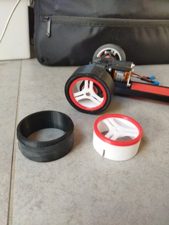 DragonR1 - JDM Wheels + Tires in PLA
