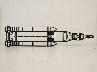 NASA Artemis II Rocket Wall Art