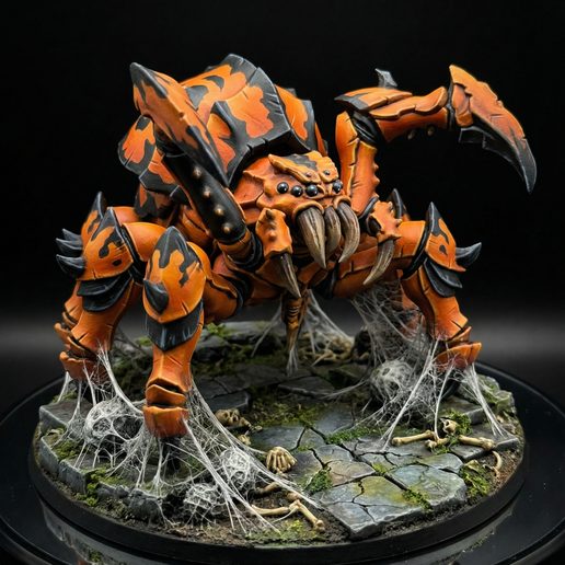 FREE Spider Giant – Fantasy Miniatures (32mm STL for Tabletop RPG)