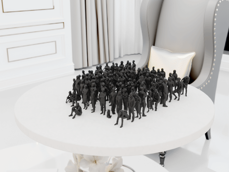 Low Poly Miniature People Pack – Part 8/8