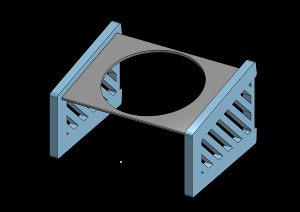Angled Pet Bowl Holder - 10 Degrees