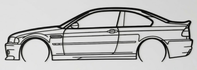 BMW M3 E46 CSL Wall Art