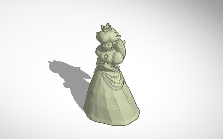 Princess Peach Statue