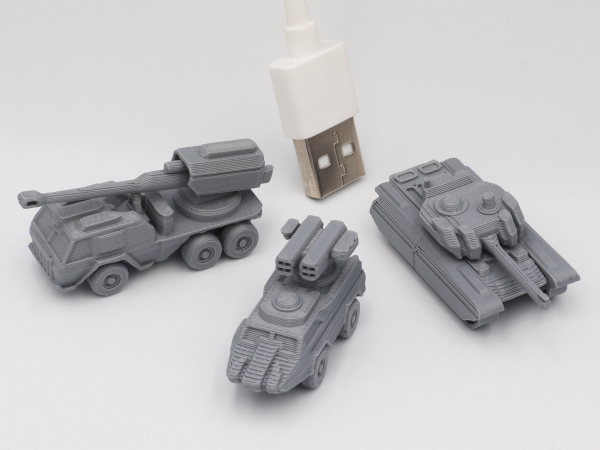 Miniature Military Vehicles Set 1