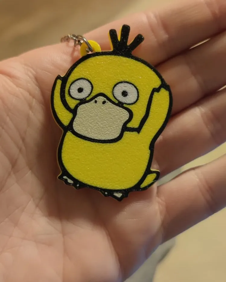 Psyduck keychain