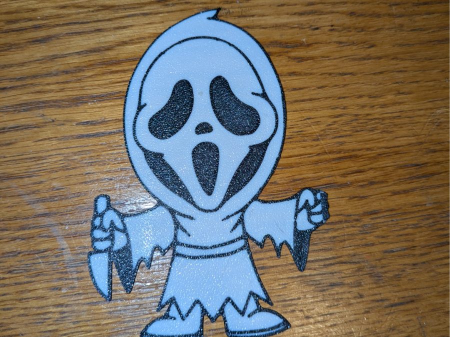ghostface wall art scream