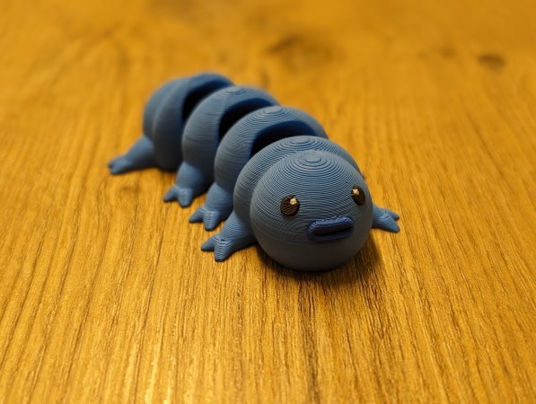 Tardigrade - Articulated Figure Keychain