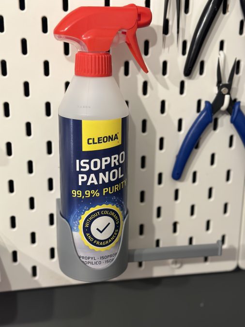 Customizable bottle (and optional cloth) holder