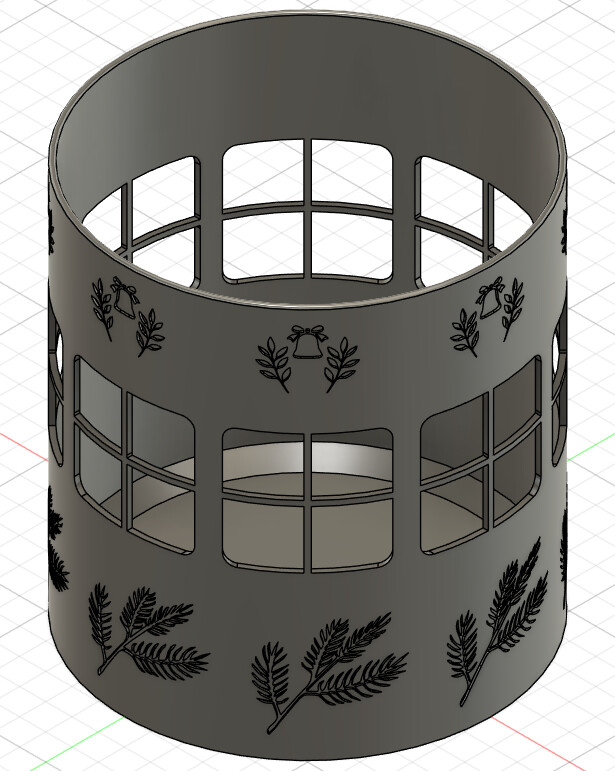 Candle holder Christmas Edition