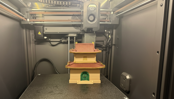 Chinese Temple - Traditional Architectural Model