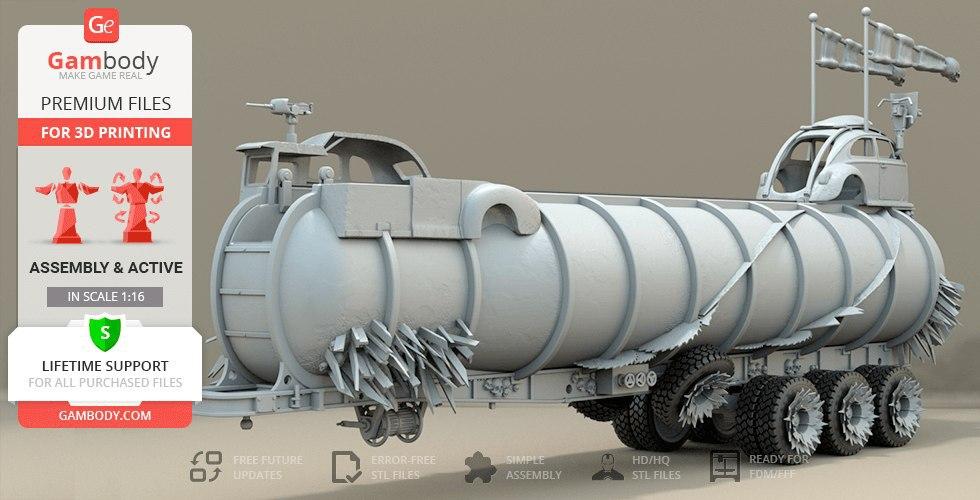 madmax war rig tanker