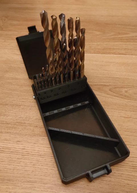 Drill bit case- metric