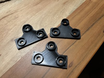 3point support for Al frame Palram (glasshouse)